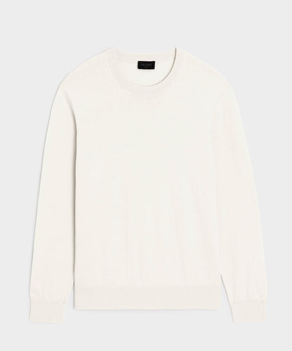 Todd Snyder Cotton-Cashmere Crewneck Sweater - Bisque