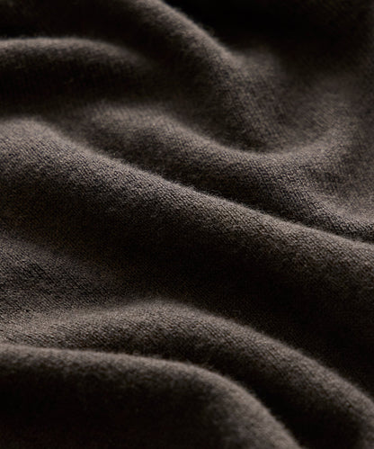 Todd Snyder Cotton-Cashmere Crewneck Sweater - Caviar