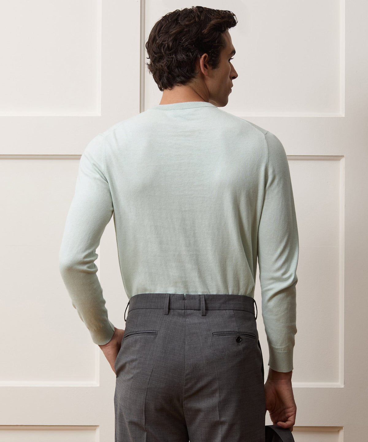 Todd Snyder Cotton-Cashmere Crewneck Sweater - Mint
