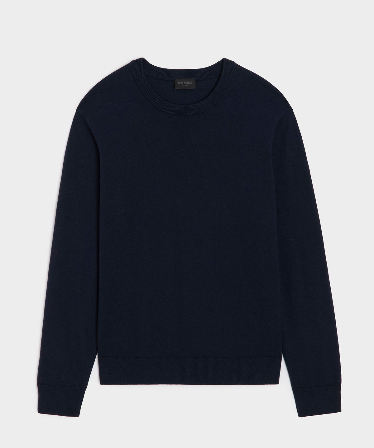Todd Snyder Cotton-Cashmere Crewneck Sweater - Navy