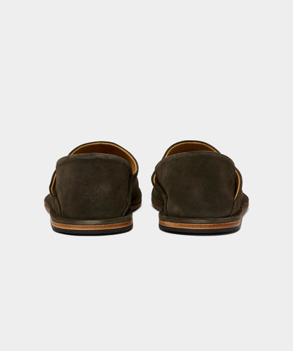 Todd Snyder Provence Slip-On - Olive