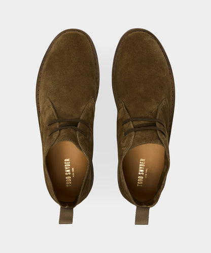 Todd Snyder Nomad Chukka Boot - Olive