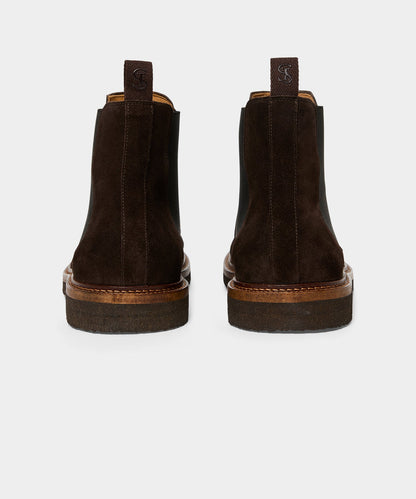 Todd Snyder Nomad Chelsea Boot - Dark Brown