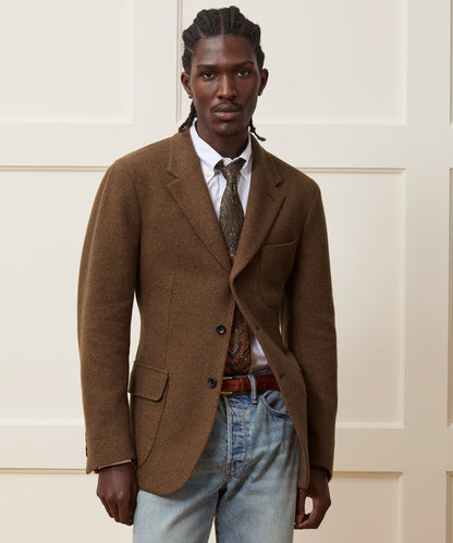 Todd Snyder Italian Wool Sweater Sport Coat - Mocha