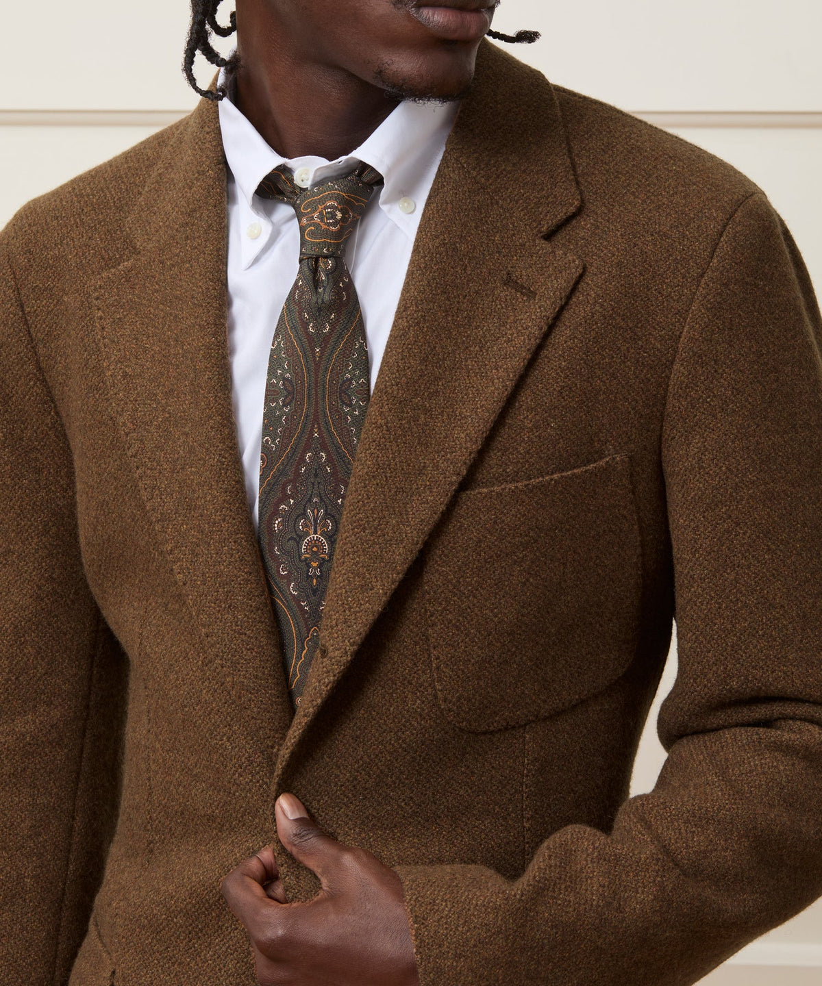 Todd Snyder Italian Wool Sweater Sport Coat - Mocha