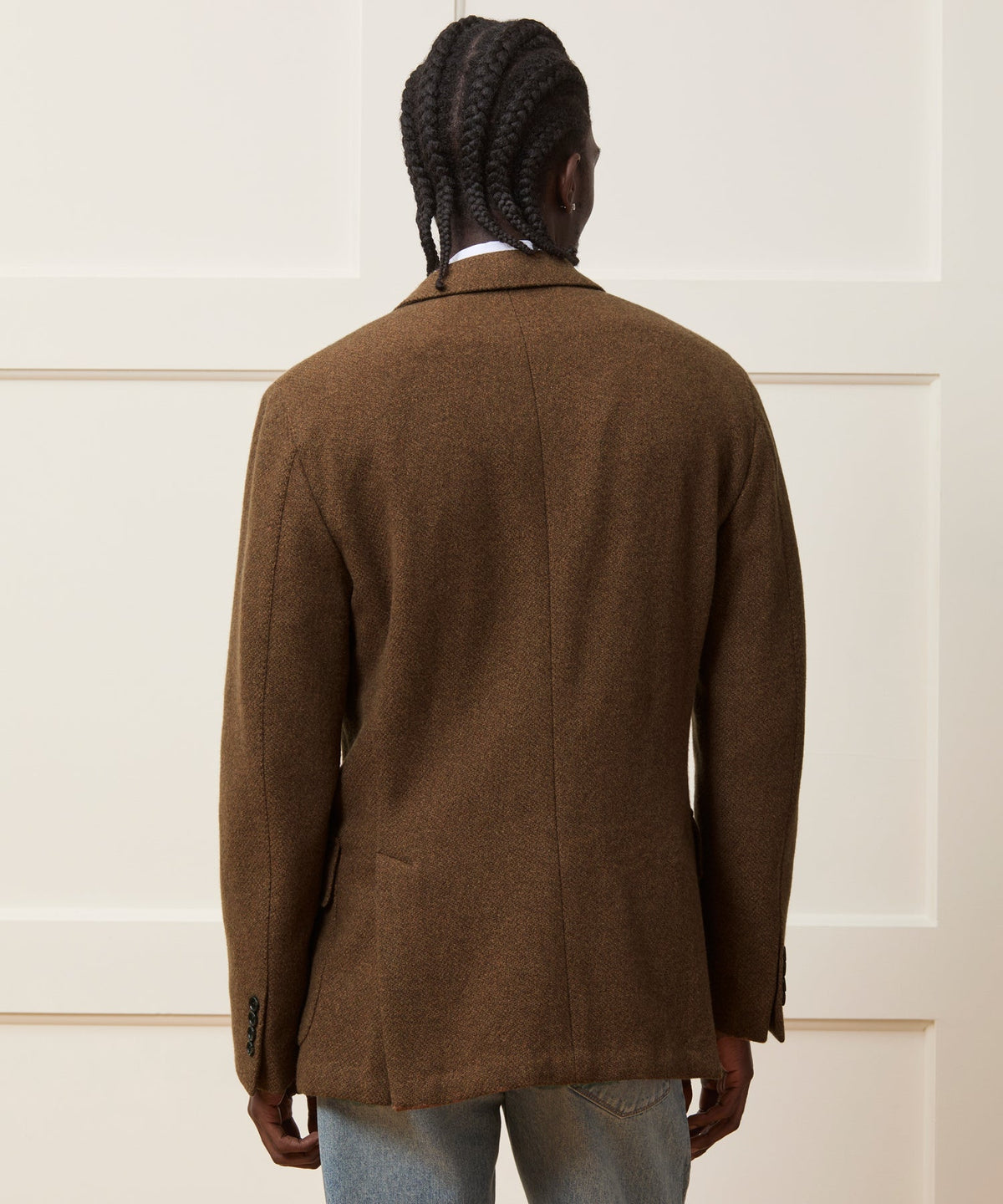 Todd Snyder Italian Wool Sweater Sport Coat - Mocha