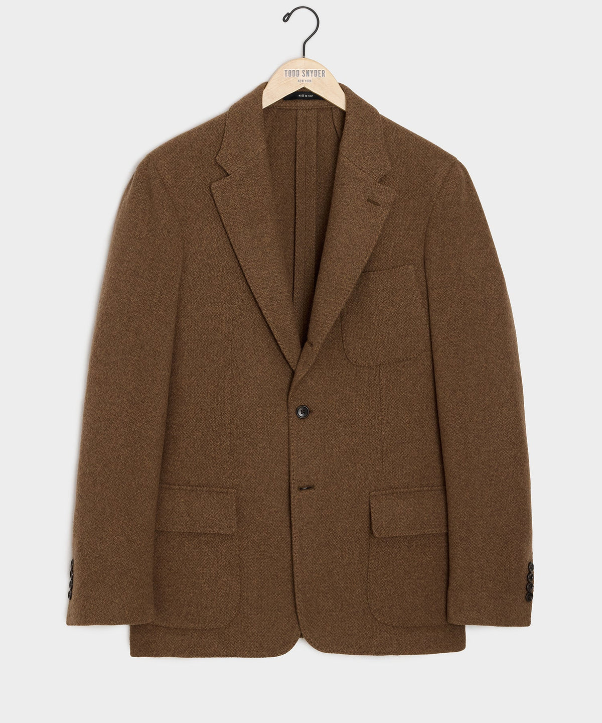 Todd Snyder Italian Wool Sweater Sport Coat - Mocha