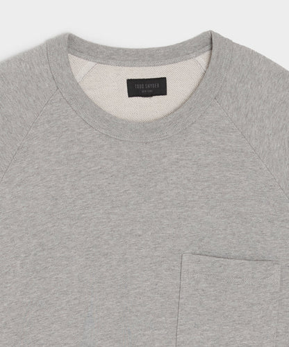 Todd Snyder Foundation Pocket Sweatshirt - Light Grey Mix