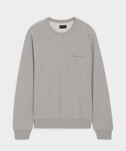 Todd Snyder Foundation Pocket Sweatshirt - Light Grey Mix
