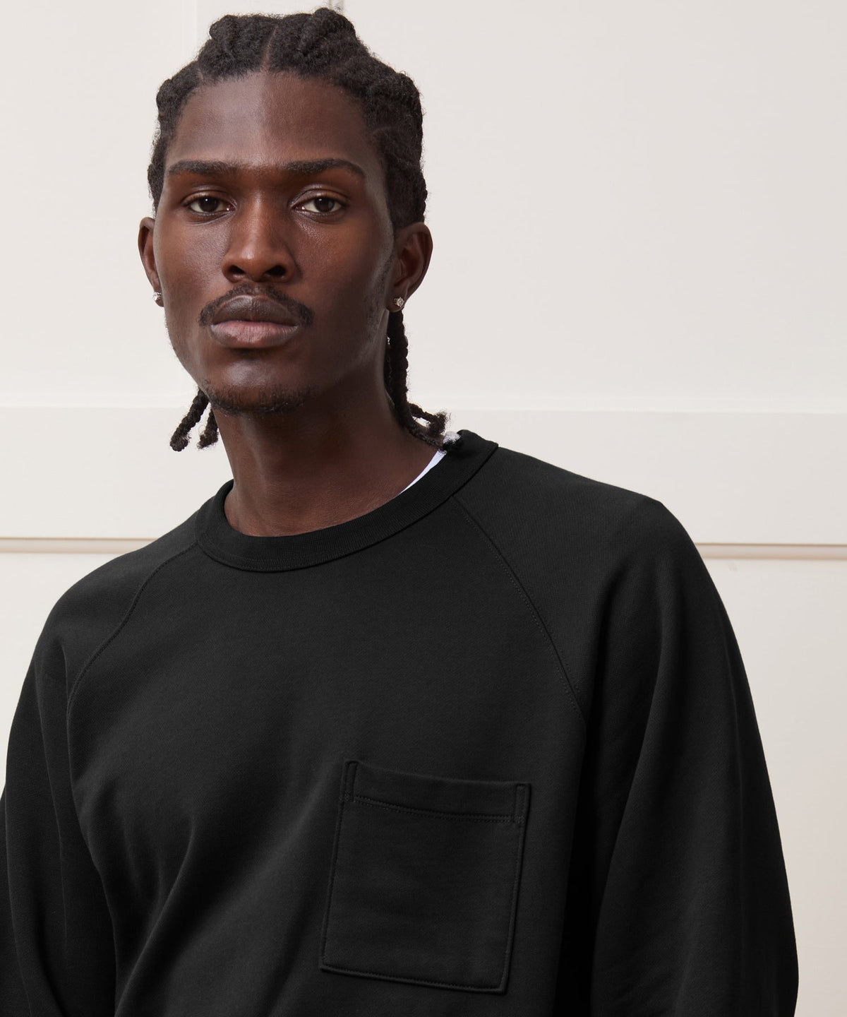 Todd Snyder Foundation Pocket Sweatshirt - Pitch Black