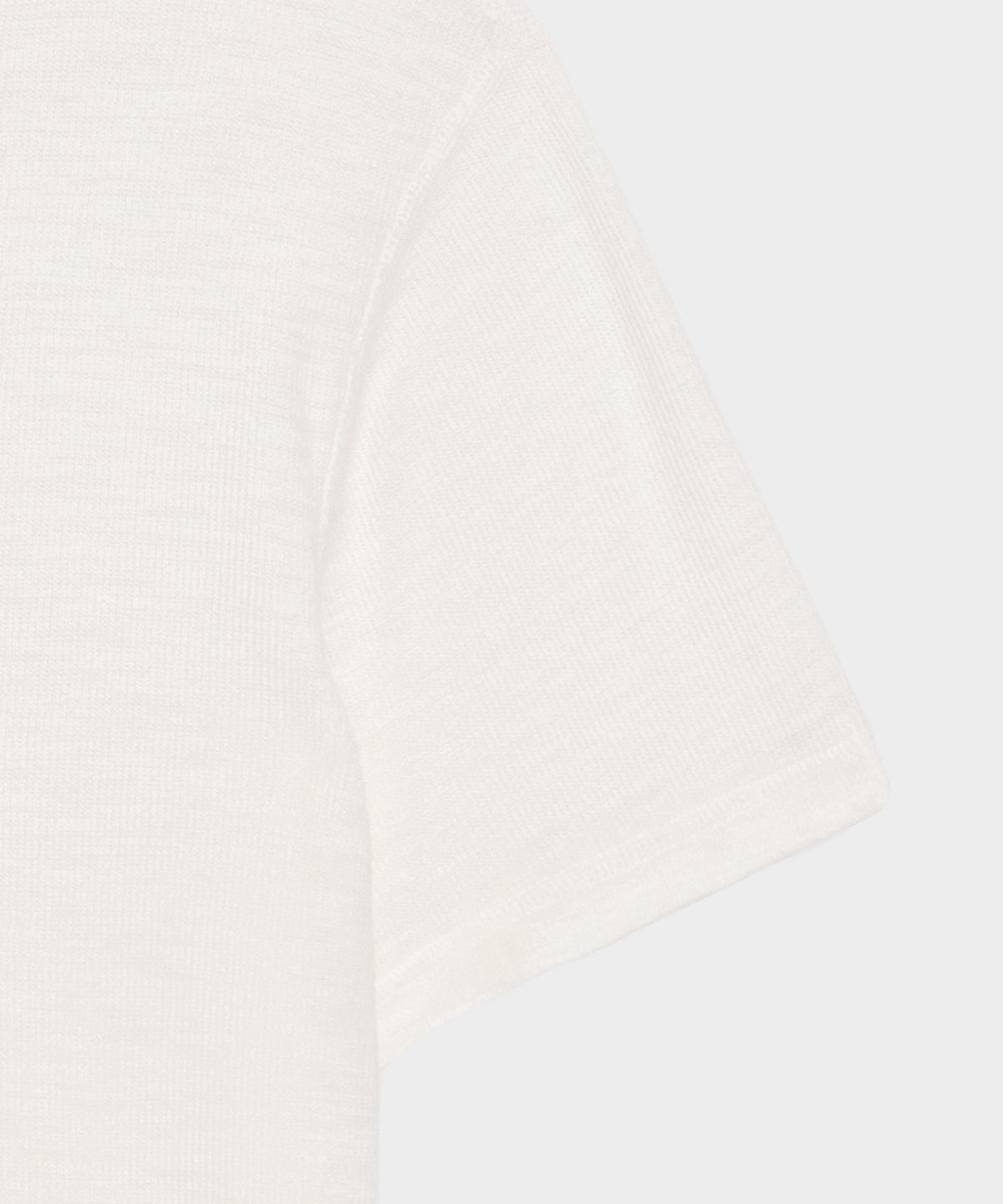 Todd Snyder Lightweight Mini Waffle Tee - Antique White