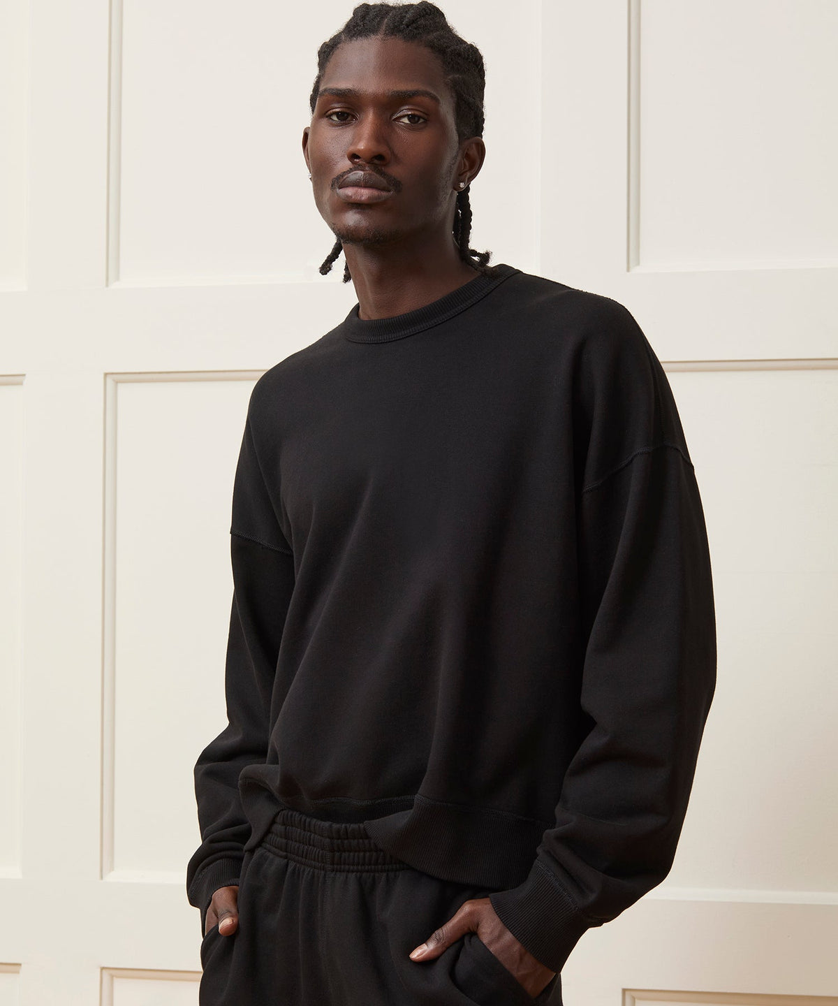 Todd Snyder Soho Sweatshirt - Pitch Black
