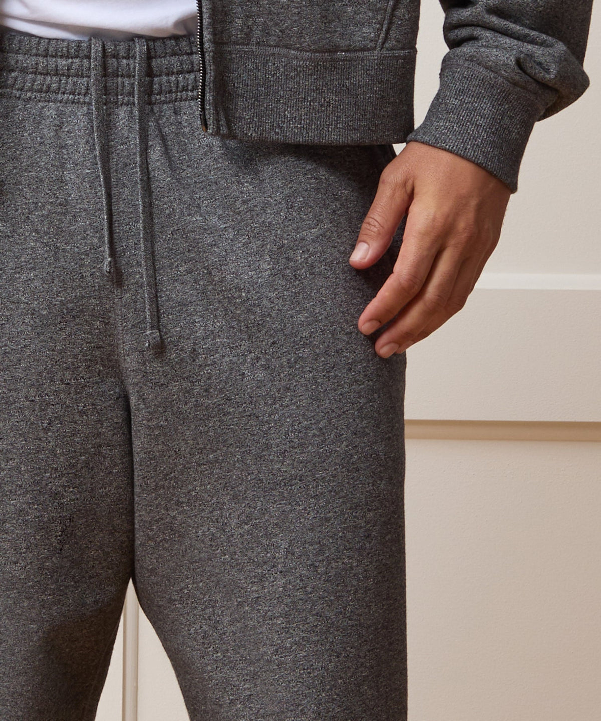 Todd Snyder Soho Sweatpant - Salt And Pepper