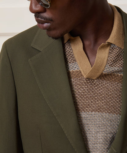 Todd Snyder Italian Gabardine Madison Jacket - Snyder Olive