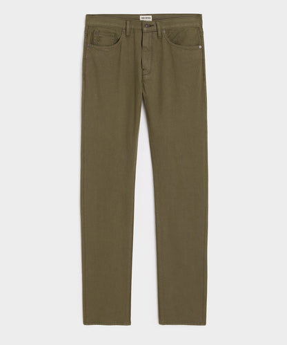 Todd Snyder Slim Garment-Dyed Jean - Olive