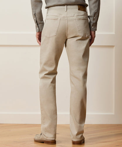 Todd Snyder Straight Fit 5-Pocket Chino - Stone
