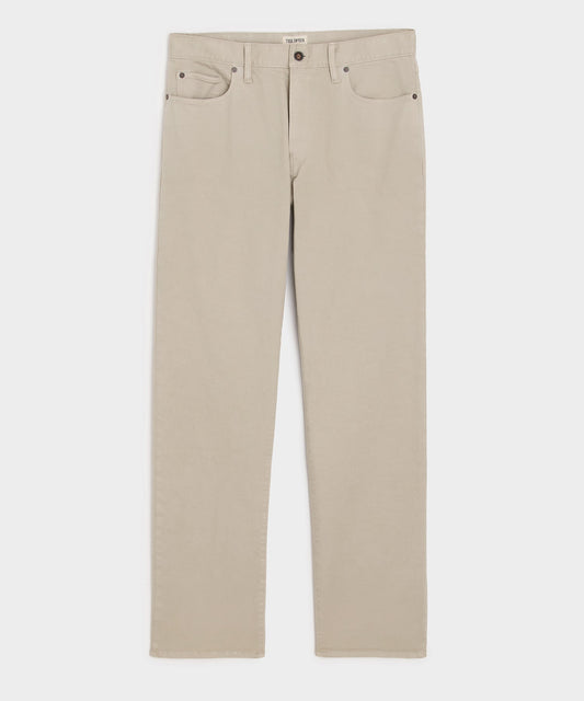 Todd Snyder Straight Fit 5-Pocket Chino - Stone