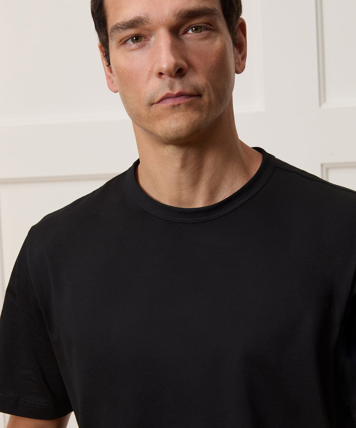 Todd Snyder Luxe Jersey Tee - Black