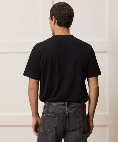 Todd Snyder Luxe Jersey Tee - Black