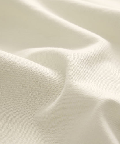 Todd Snyder Boxy Jersey Mockneck Tee - Chalk