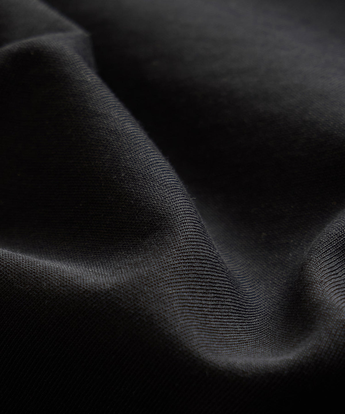 Todd Snyder Boxy Jersey Mockneck Tee - Black