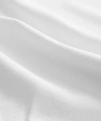 Todd Snyder Cotton Ribbed Tank - White