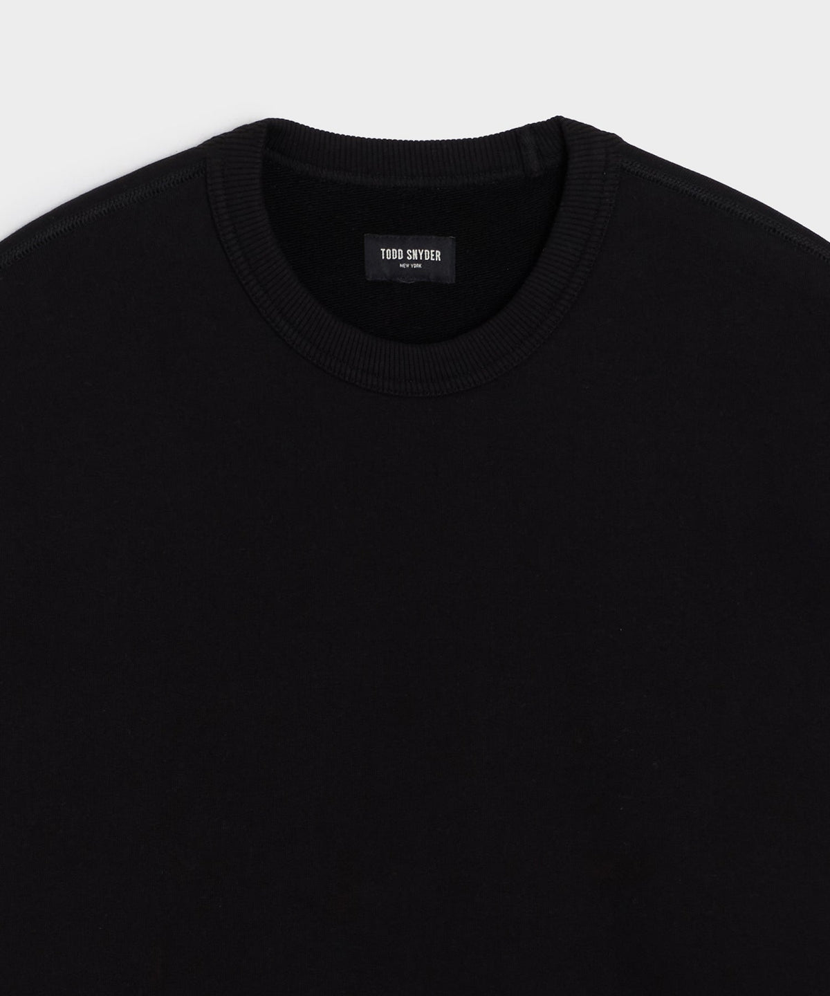 Todd Snyder Soho Sweatshirt - Pitch Black