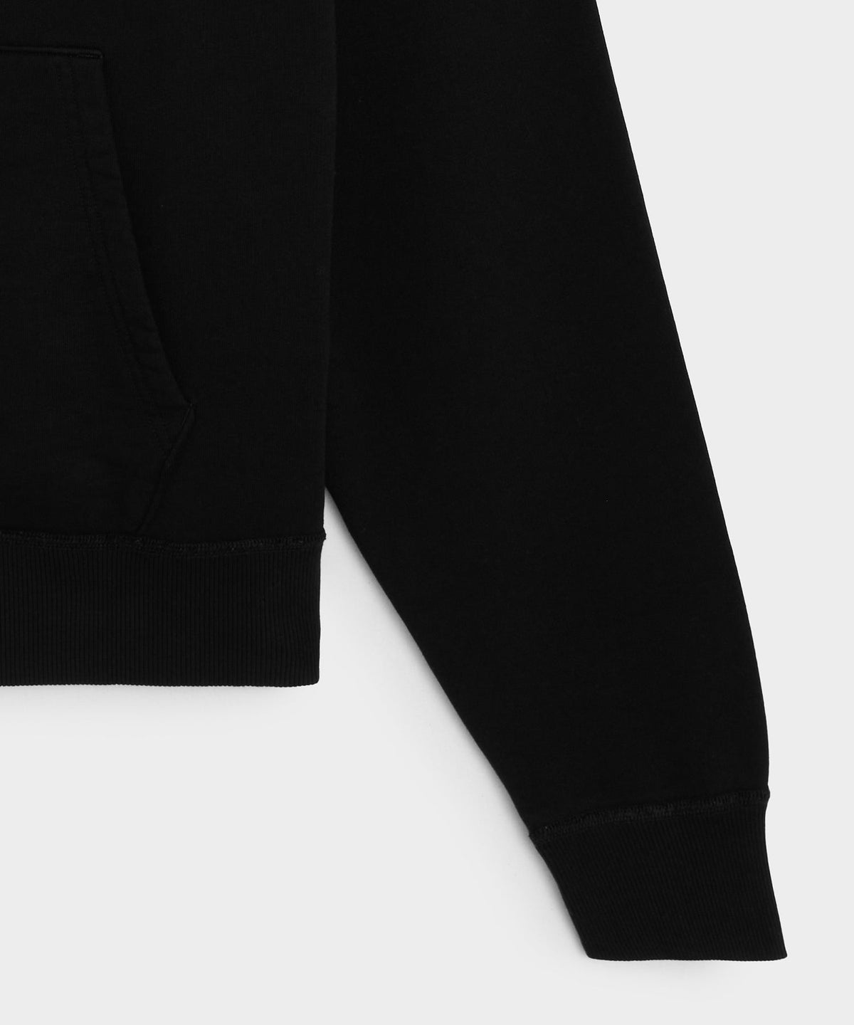 Todd Snyder Soho Full-Zip Sweatshirt - Pitch Black