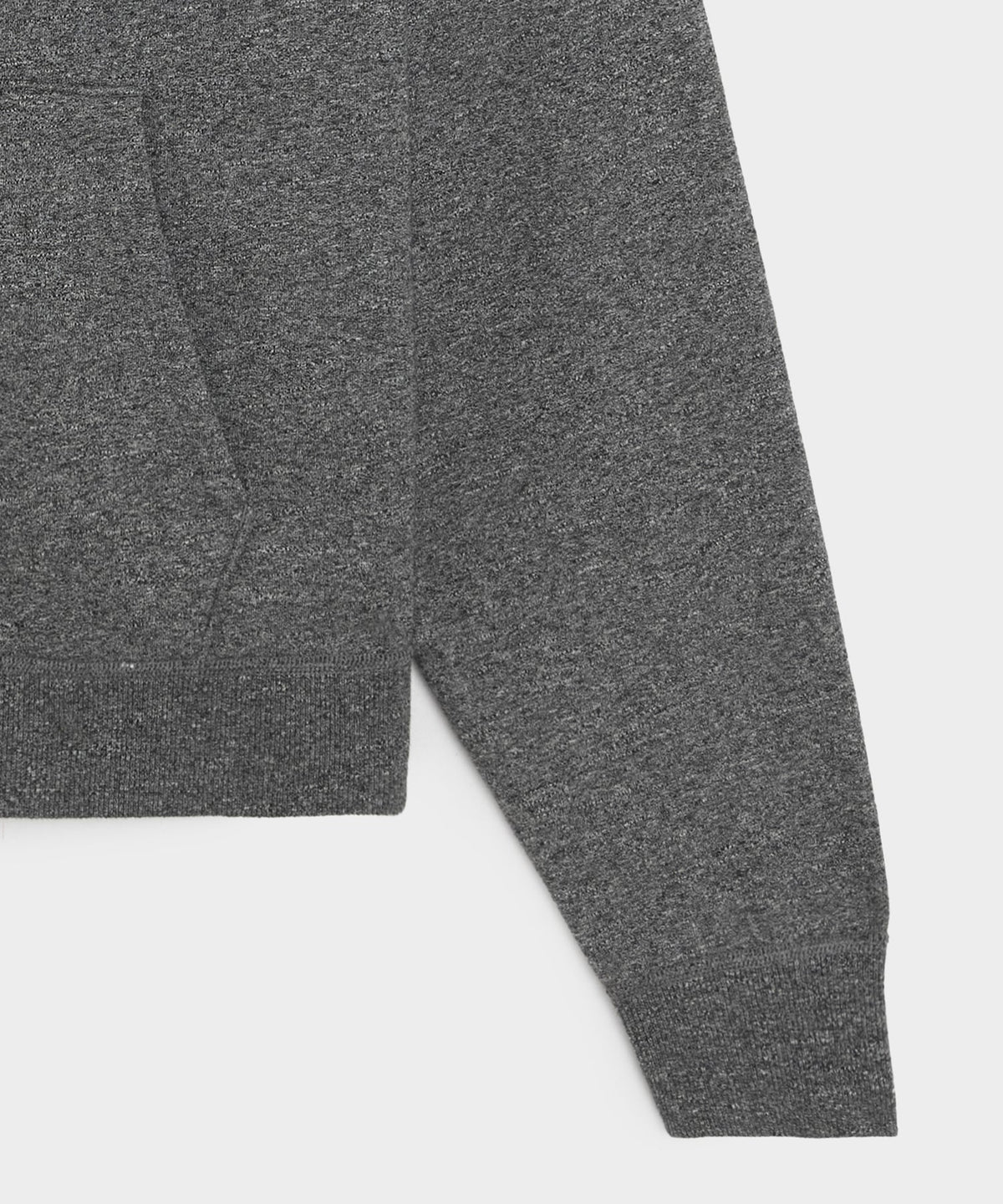Todd Snyder Soho Full-Zip Sweatshirt - Salt And Pepper