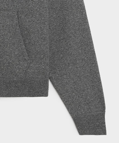 Todd Snyder Soho Full-Zip Sweatshirt - Salt And Pepper