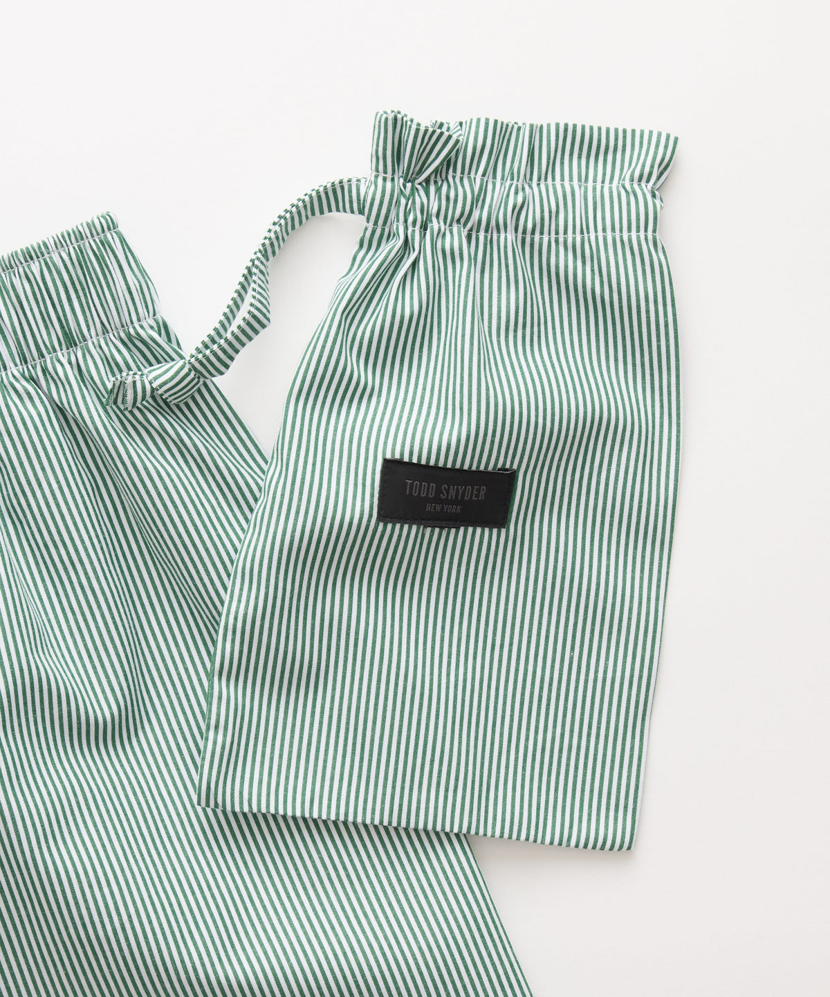 Todd Snyder Portuguese Cotton Boxers - Juniper Green
