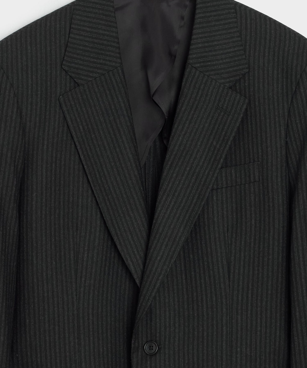 Todd Snyder Italian Flannel Pinstripe Wythe Jacket - Black