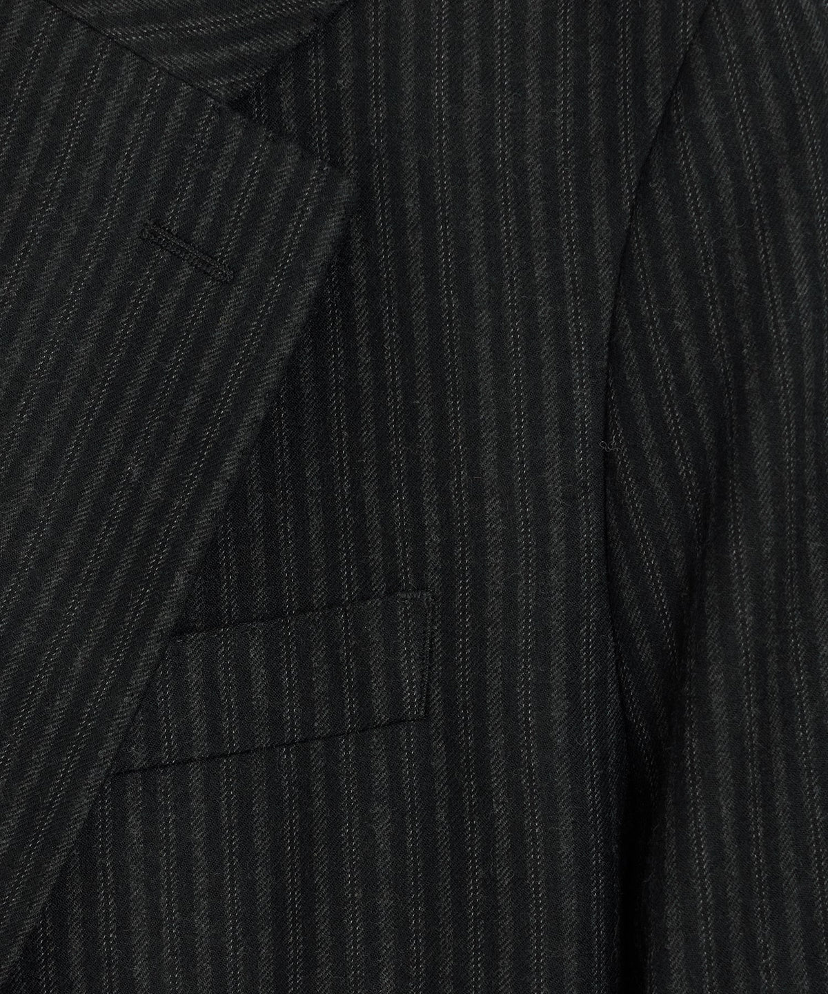 Todd Snyder Italian Flannel Pinstripe Wythe Jacket - Black