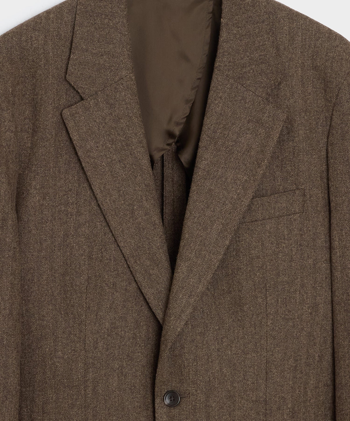 Todd Snyder Italian Flannel Herringbone Wythe Jacket - Brown