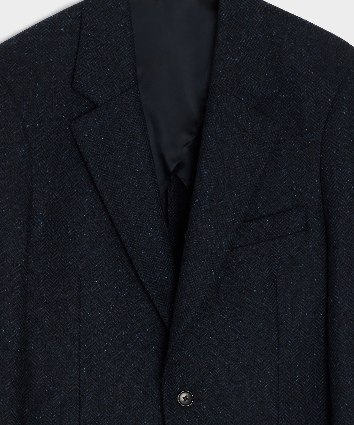 Todd Snyder Italian Donegal Herringbone Sutton Jacket - Navy