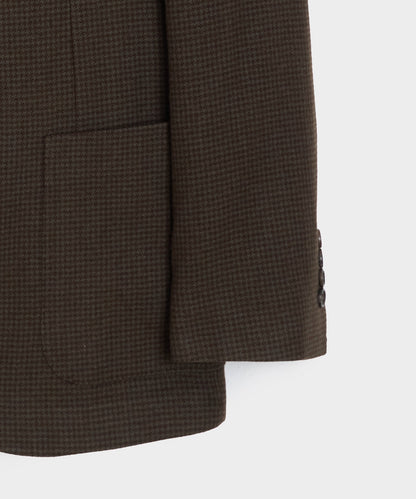 Todd Snyder Italian Flannel Houndstooth Madison Jacket - Olive