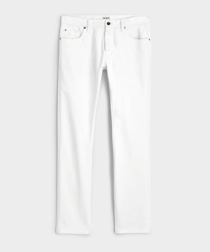 Todd Snyder Slim Japanese Selvedge Stretch Jean - White