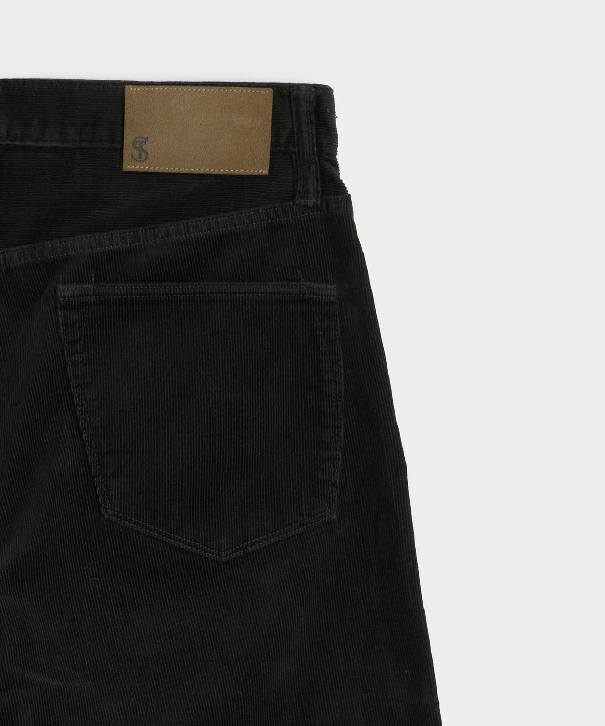 Todd Snyder Western 5-Pocket Corduroy Pant - Black