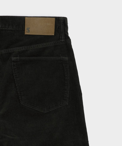 Todd Snyder Western 5-Pocket Corduroy Pant - Black