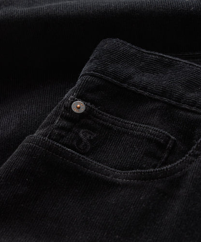 Todd Snyder Western 5-Pocket Corduroy Pant - Black
