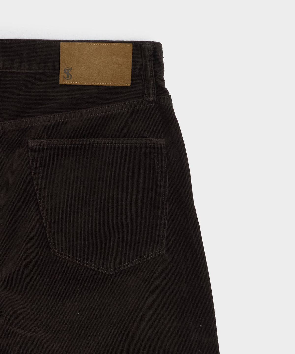 Todd Snyder Western 5-Pocket Corduroy Pant - Caviar