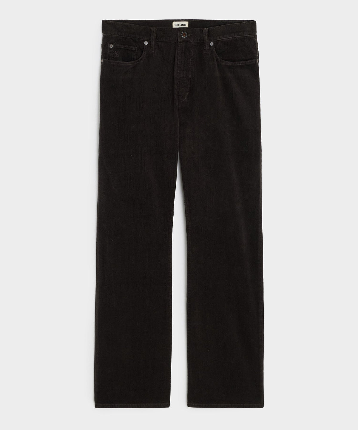 Todd Snyder Western 5-Pocket Corduroy Pant - Caviar