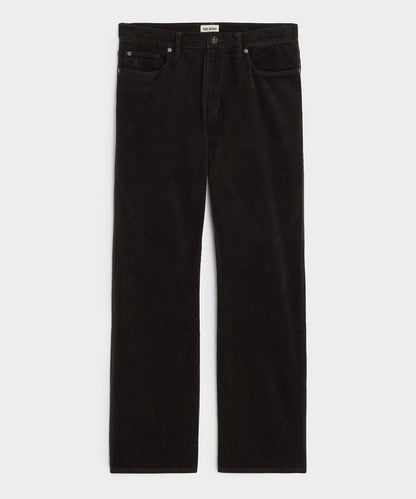 Todd Snyder Western 5-Pocket Corduroy Pant - Caviar