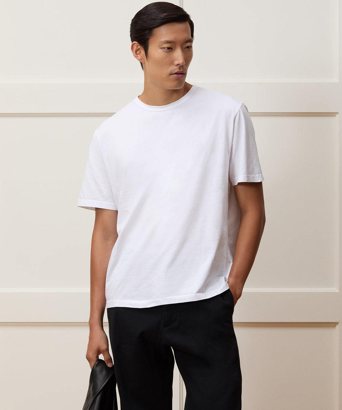 Todd Snyder Luxe Jersey Tee - Bisque