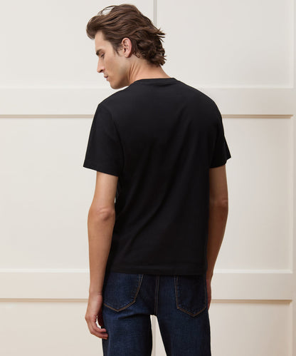 Todd Snyder Premium Jersey Pocket Tee - Black