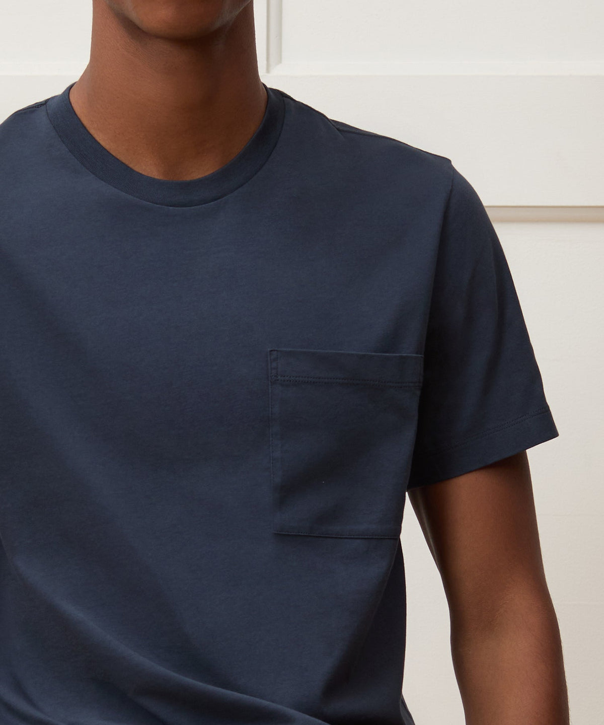 Todd Snyder Premium Jersey Pocket Tee - Navy