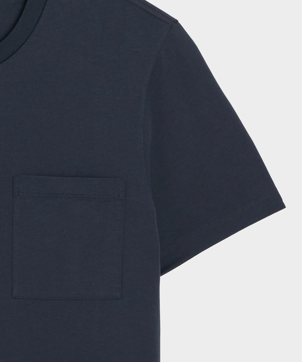 Todd Snyder Premium Jersey Pocket Tee - Navy