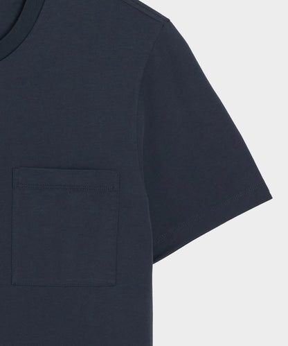 Todd Snyder Premium Jersey Pocket Tee - Navy