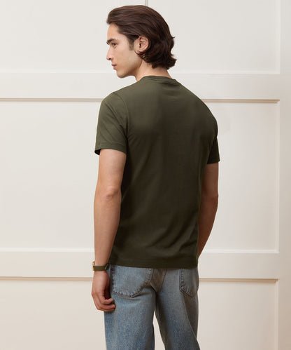 Todd Snyder Premium Jersey Pocket Tee - Snyder Olive