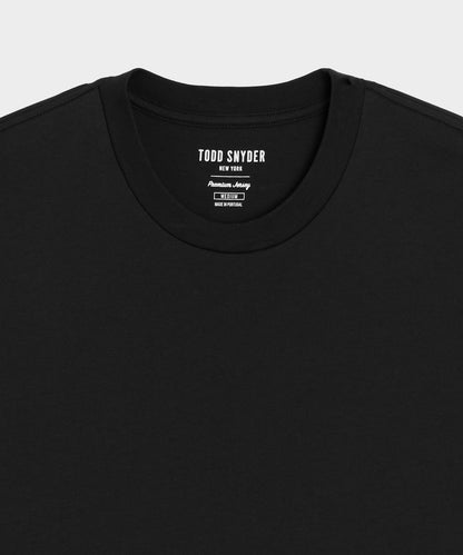 Todd Snyder Premium Jersey Tee - Black